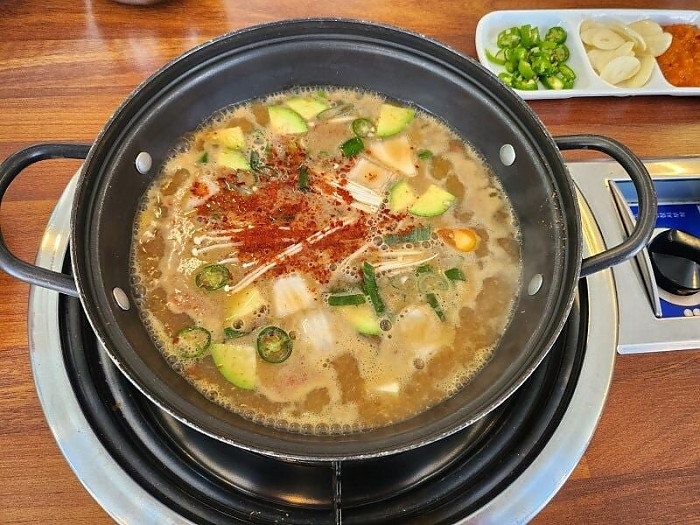 된장찌개 11000원 식당