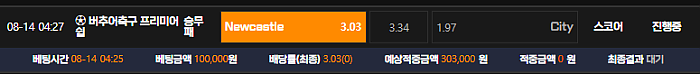 어이어이 뉴캐슬 믿고 본다구!