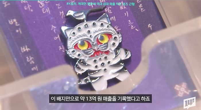 2021년보다 약 6배 더 많이 팔린 국중박 뮷즈