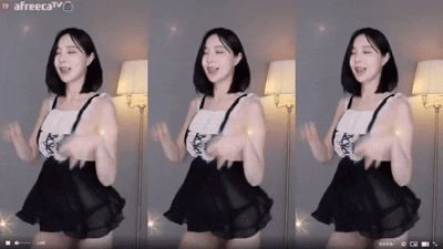 아프리카 여캠 노브라