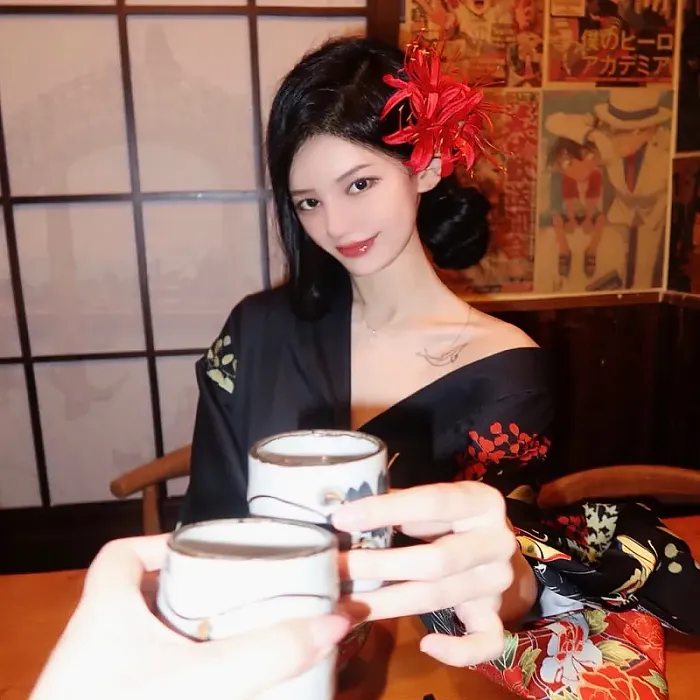 역시 기모노 처자