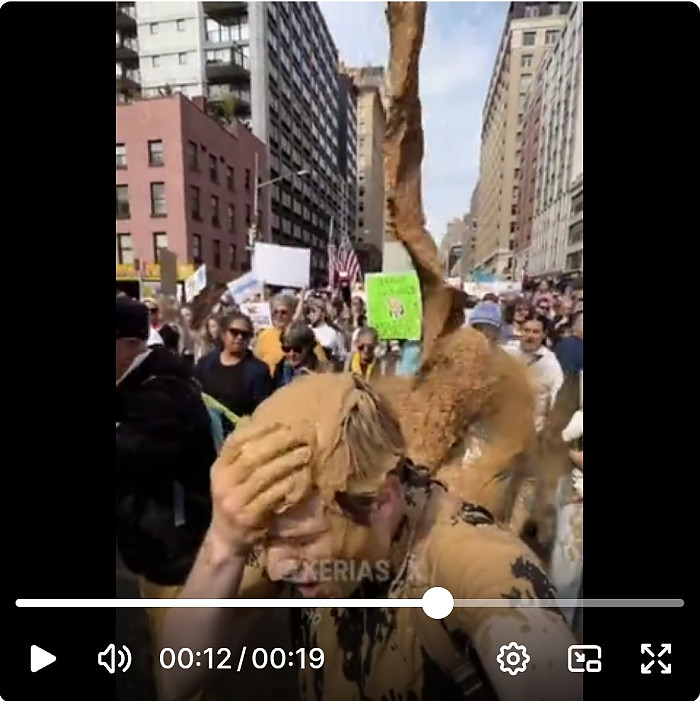 미국 No kings(반트럼프) 시위에 대한 트럼프의 반응